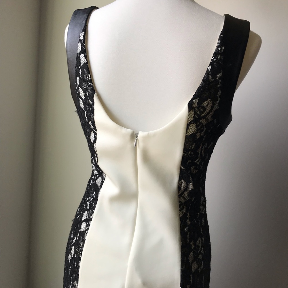 Guess Leather and Lace Dress